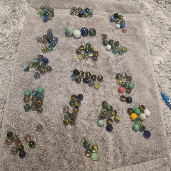 Colorful Glass Marbles Set - Picture 13 of 16